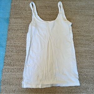 Lilly Pulitzer White Cotton Tank Top